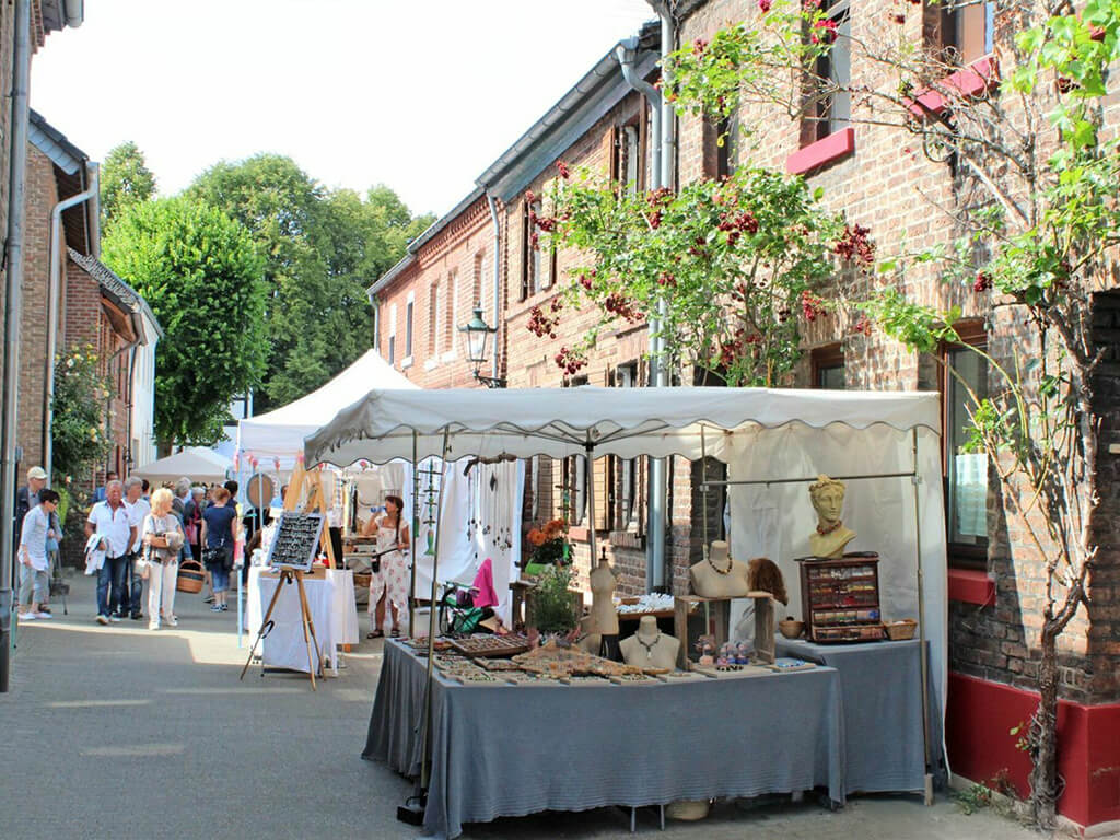 Aussteller in der Alt-Stadt
